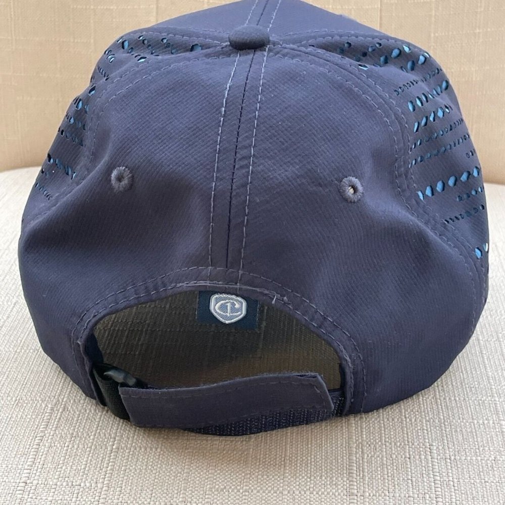1338 Tryon Men Hat Blue Tone DETRIOT Baseball Cap hat - Picture 6 of 11